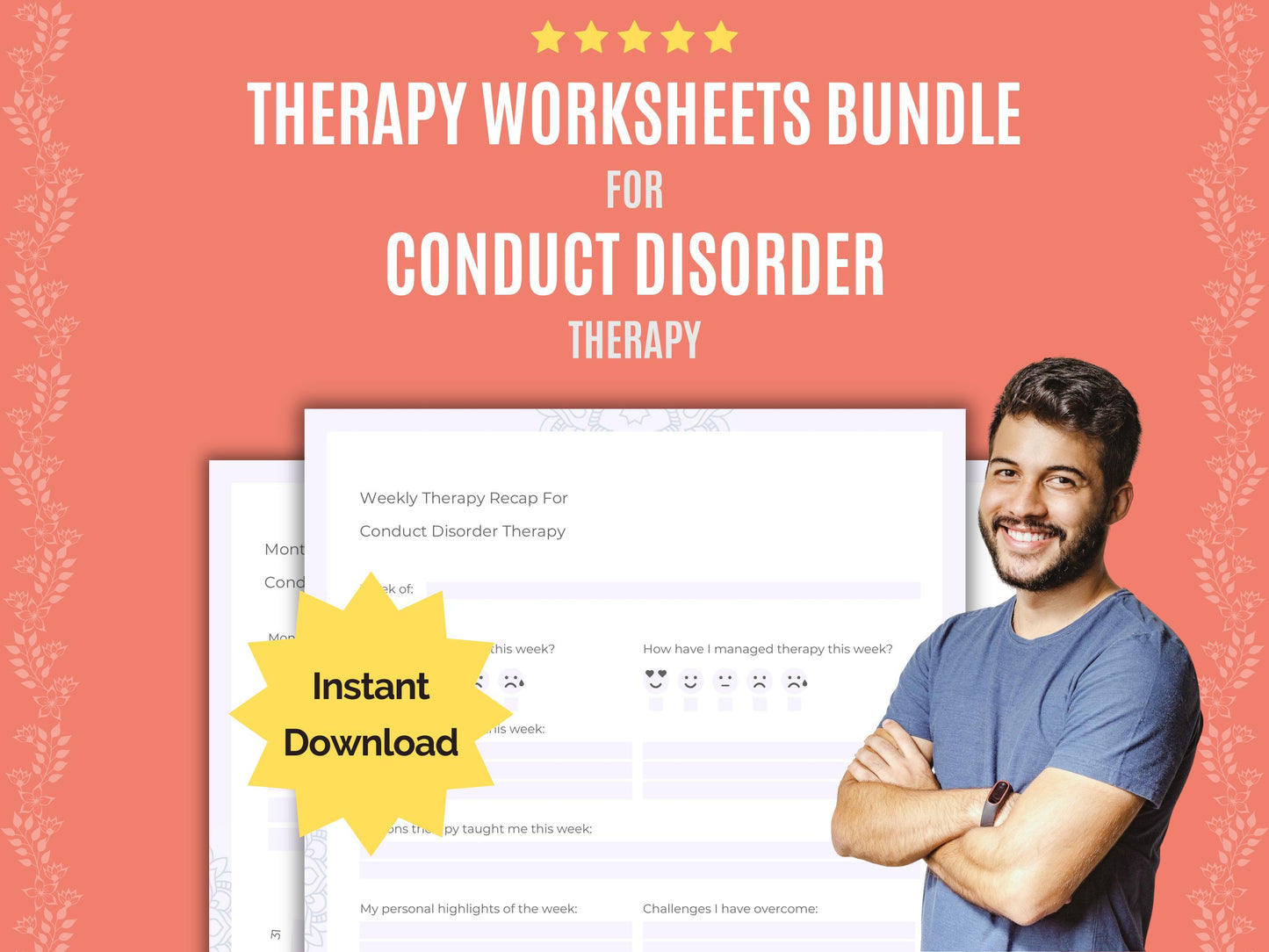 Conduct Counseling, Conduct Workbooks, Conduct Therapy, Conduct Goal Setting, Conduct Templates, Conduct Planners, Conduct Journals, Conduct Cheat Sheet, Disorder, Conduct Journaling, Conduct Resources, Conduct Tools, Conduct Notes
