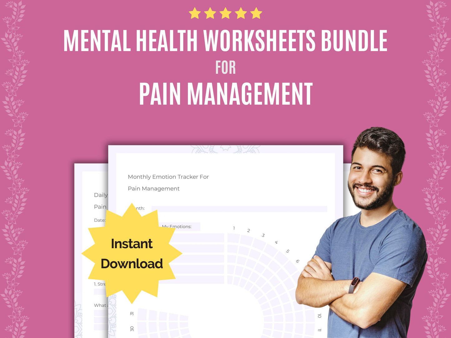 Pain Therapy, Pain Tools, Pain Templates, Pain Journaling, Pain Mental Health, Pain Counseling, Management, Pain Workbooks, Pain Planners, Pain Notes, Pain Journals, Pain Resources, Pain Cheat Sheet, Pain Goal Setting
