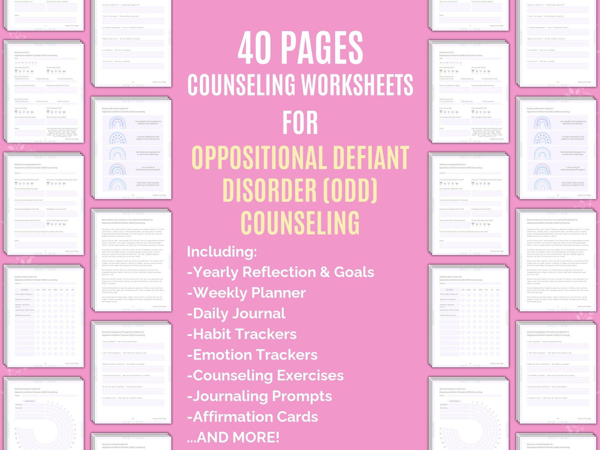 Counseling Worksheets