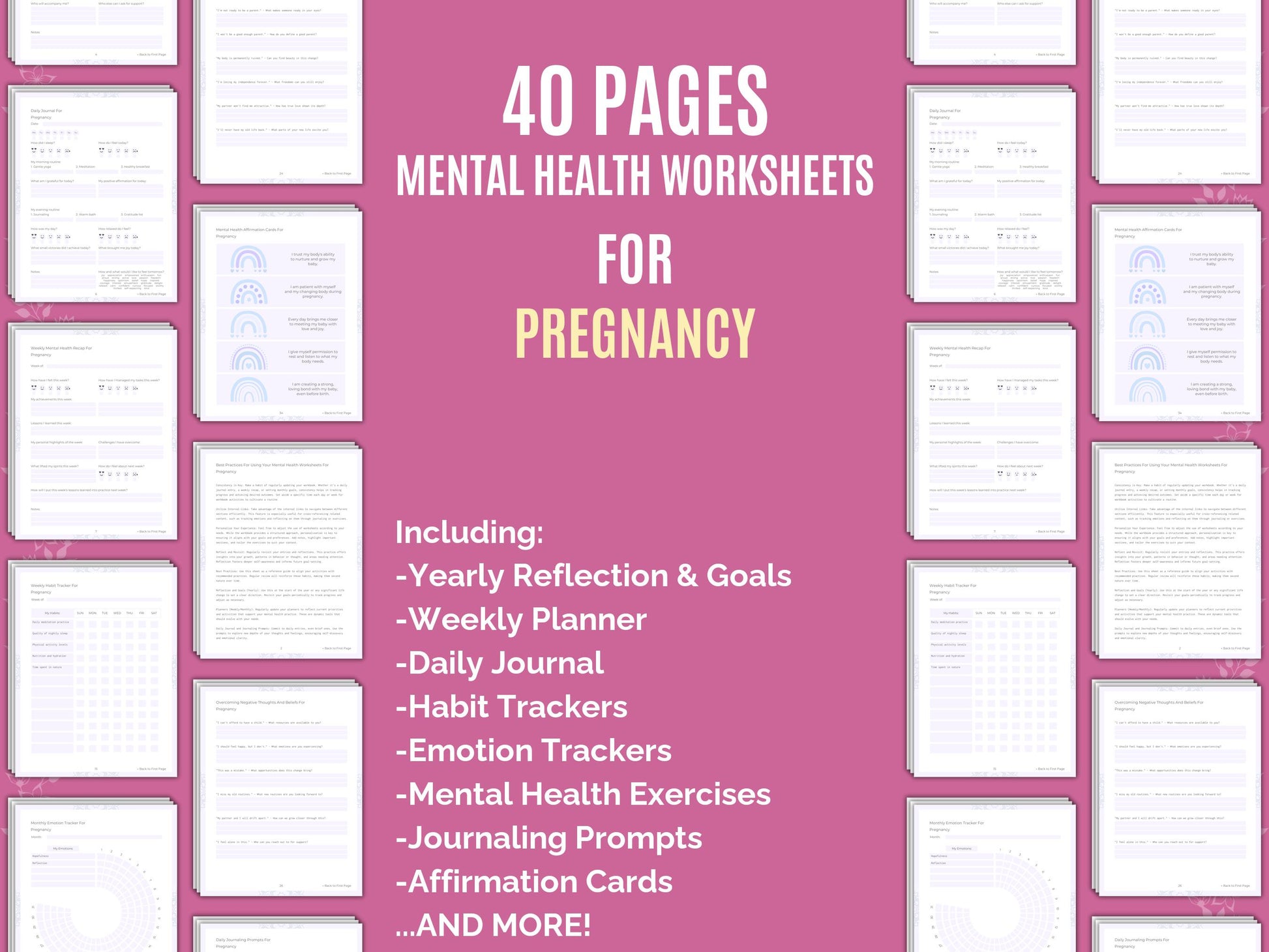Pregnancy Therapy, Pregnancy Workbooks, Pregnancy Mental Health, Goal Setting, Pregnancy Notes, Pregnancy Journaling, Pregnancy Counseling, Pregnancy Journals, Cheat Sheet, Pregnancy Tools, Pregnancy Planners, Pregnant, Pregnancy Templates, Pregnancy Resources