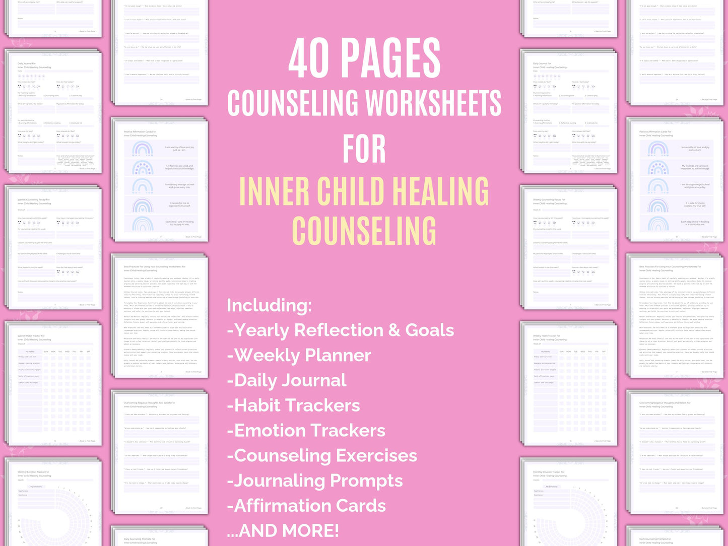 Inner Child Healing Counseling Journal