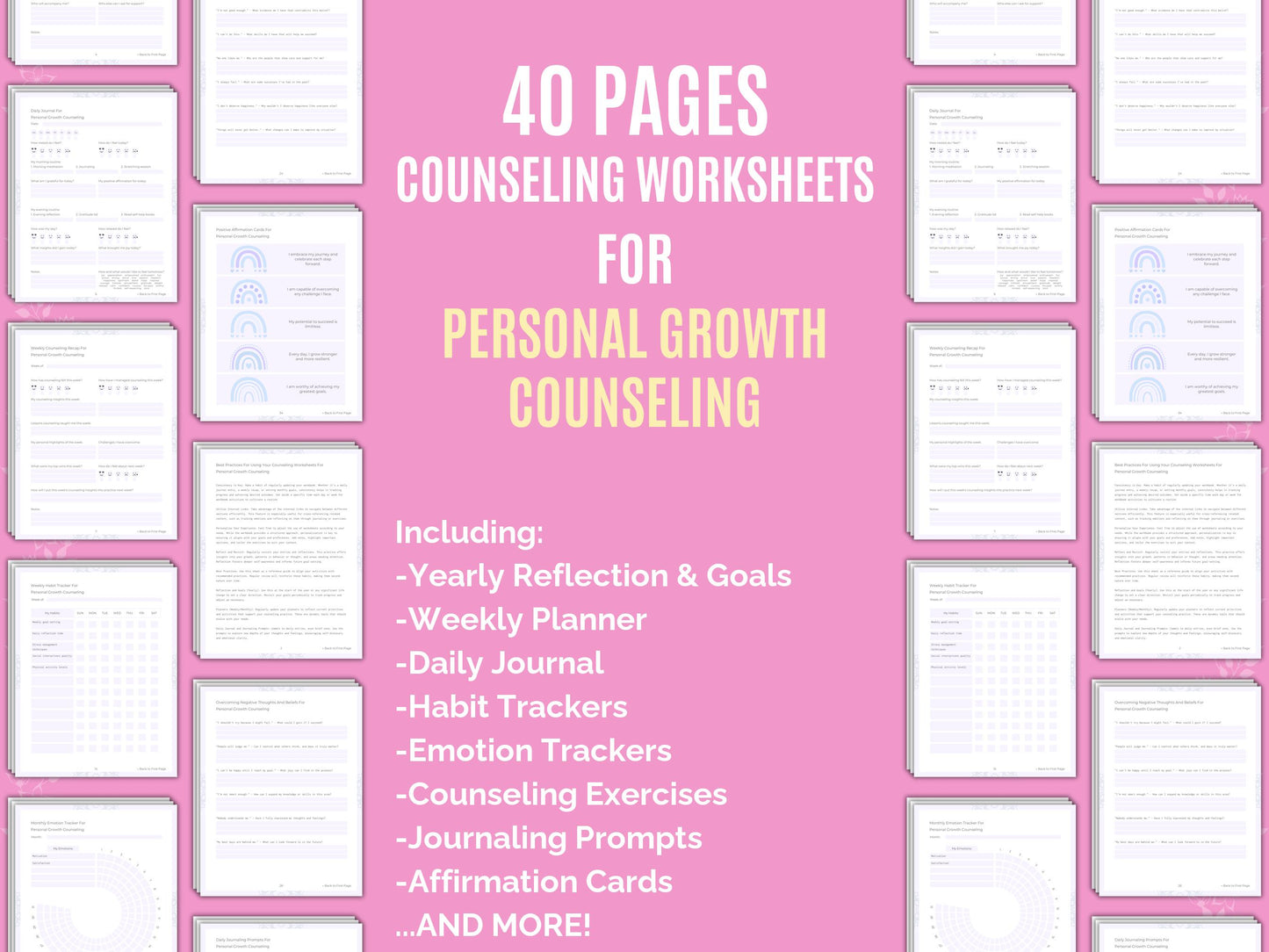 Personal Growth Counseling Cards