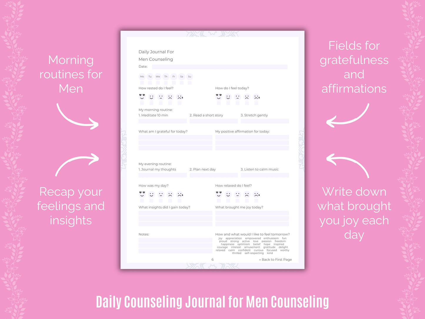 Men Counseling Journal