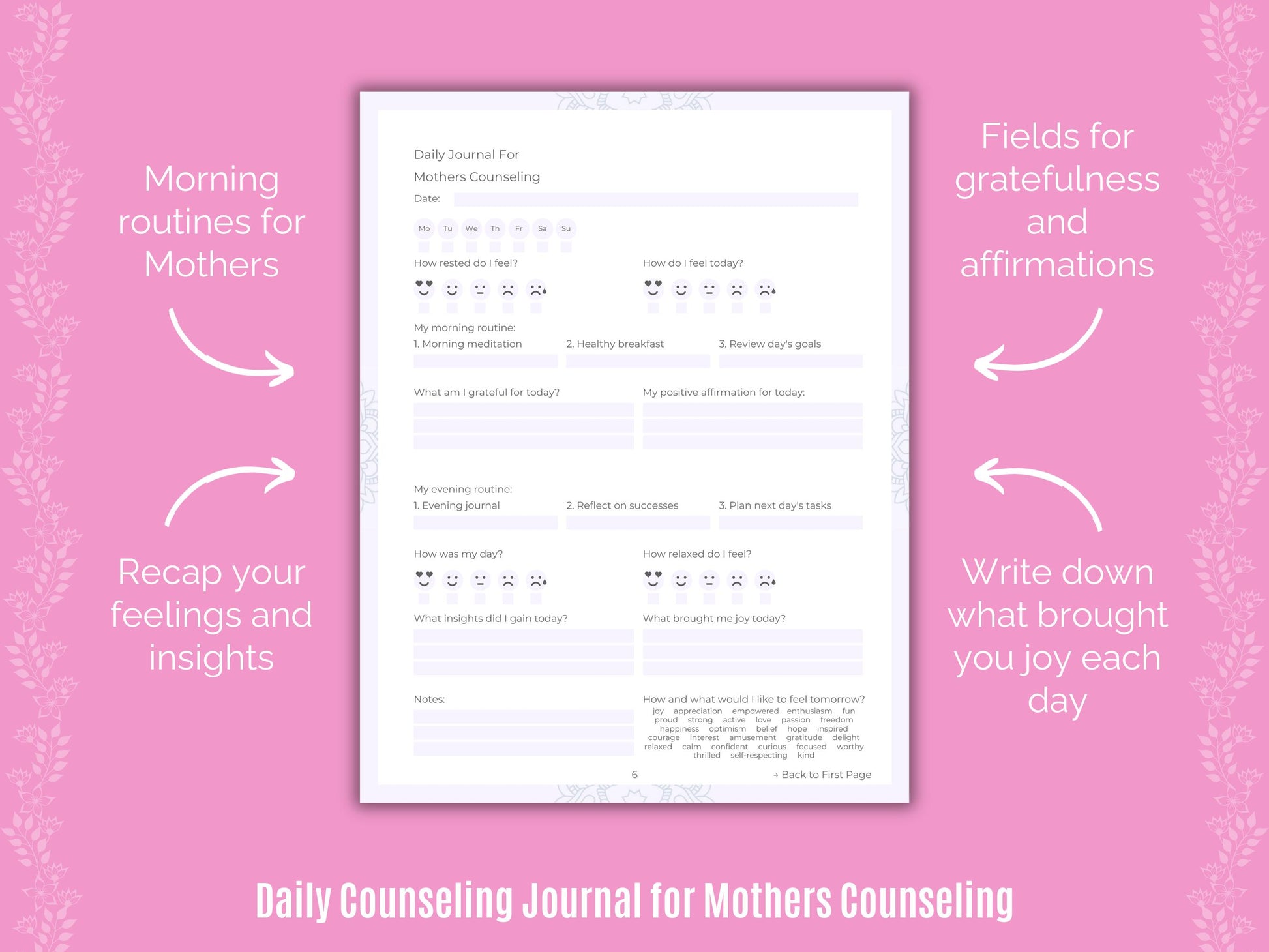 Mothers Counseling Workbook