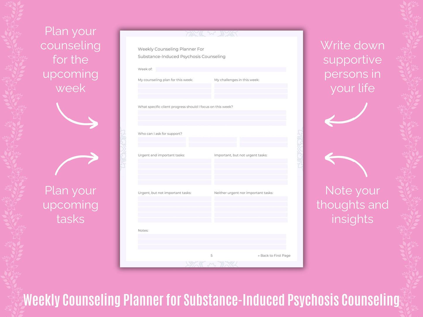 Substance-Induced Psychosis Counseling Journal
