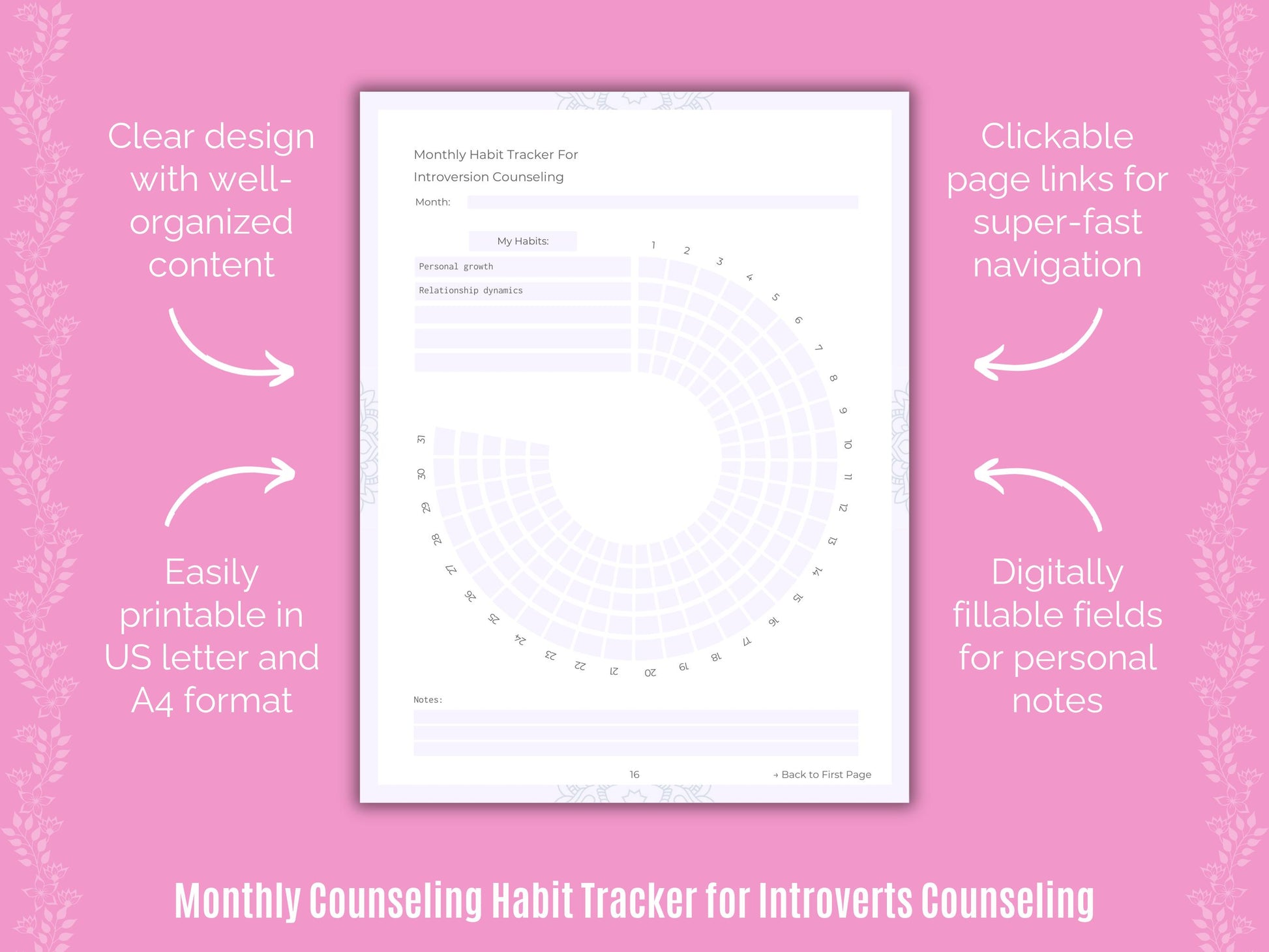 Introversion Counseling Planner